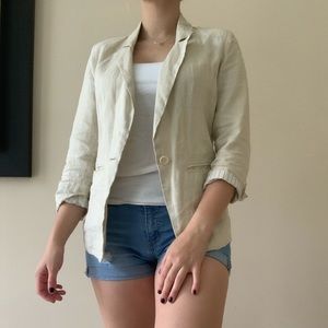 Love Tree Linen Blazer